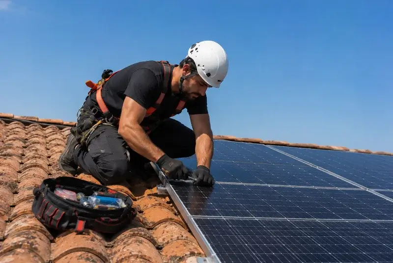 Maintenance et monitoring de panneaux solaires à Salles-d'Aude