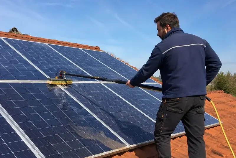 Nettoyage et entretien de panneaux solaires à Salles-d'Aude